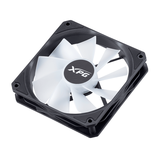 Kit de 3 Ventiladores ADATA XPG VENTO R 120 ARGB PWM | Invertido | 120 mm | 300 a 1850 RPM | 24 dBA | 4 Pines | ARGB | Negro | VENTOR120ARGBPWM3C-BKCWW