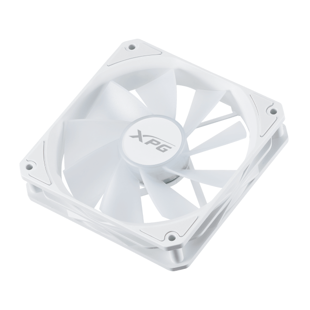 Kit de 3 Ventiladores ADATA XPG VENTO 120 ARGB PWM | 120 mm | 300 a 1850 RPM | 24 dBA | 4 Pines | ARGB | Blanco | VENTOR120ARGBPWM3C-WHCWW