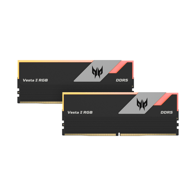 Kit de Memoria RAM DDR5 | 32GB ( 2 x 16GB ) | 6000MHz | CL32 | Predator Vesta II RGB | BL.9BWWR.378