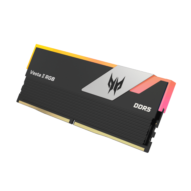 Kit de Memoria RAM DDR5 | 32GB ( 2 x 16GB ) | 6000MHz | CL32 | Predator Vesta II RGB | BL.9BWWR.378