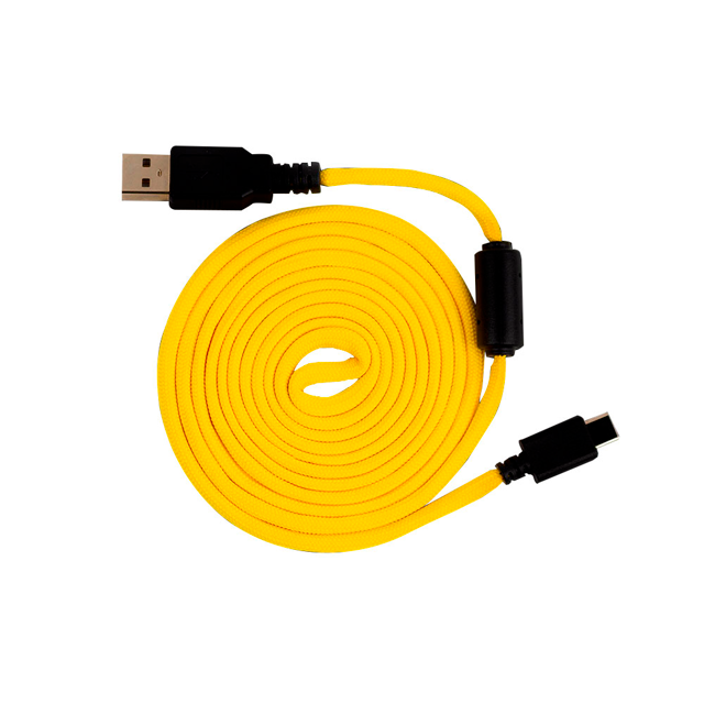 CABLE USB VSG TIPO C AMARILLO - VG-CABLE-AQ-YELLOW