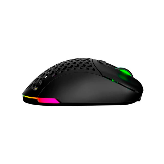 MOUSE GAMER VSG FLY INALAMBRICO NEGRO MATE 6 BOTONES LED RGB 16000DPI  - VG-WM551