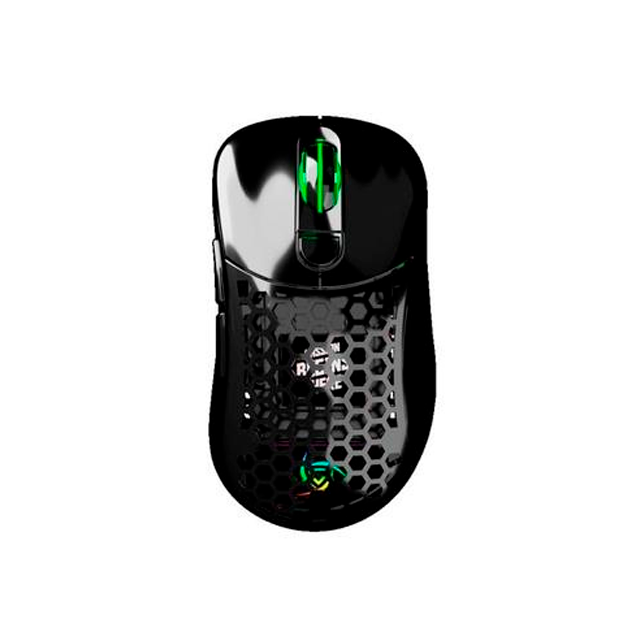 MOUSE GAMER VSG AQUILA FLY INALAMBRICO NEGRO BRILLANTE 6 BOTONES LED RGB 16000DPI  - VG-WM551