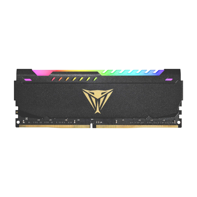 Kit de Memoria RAM DDR4 64GB (32GB x 2) | 3200MT/s | Patriot Viper Steel RGB Negro | PVSR464G320C8K