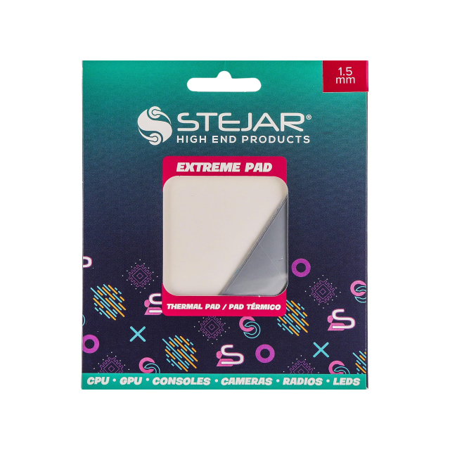 Thermal Pad Stejar | 120x20x1.5mm | 12.8 W/MK | Alto Rendimiento | VP-WVR-DF-120-20-15