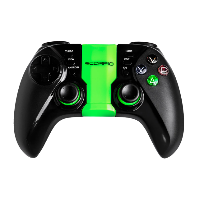 CONTROL INALAMBRICO VSG SCORPIO - BLACK/GREEN - VG-GP151