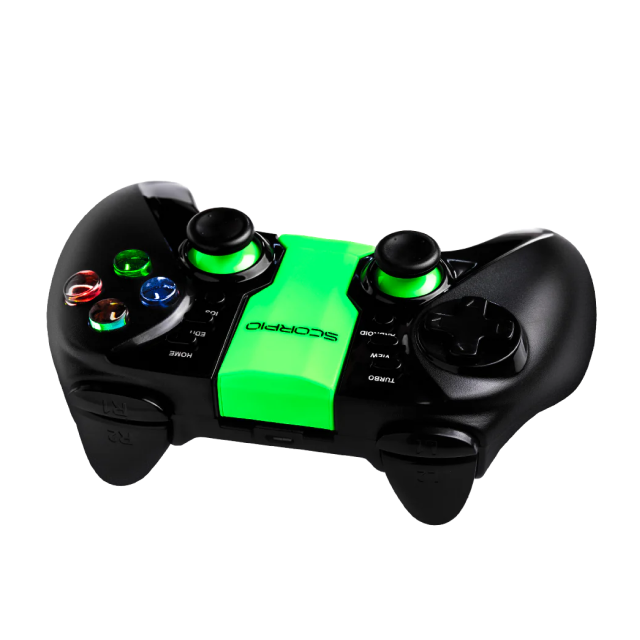 CONTROL INALAMBRICO VSG SCORPIO - BLACK/GREEN - VG-GP151