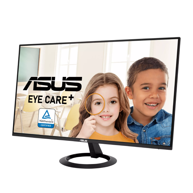 Monitor Plano ASUS VZ24EHF | 23.8" | 1920 x 1080 (FHD) | IPS | 60 - 100 Hz (Máx) | 1 ms (MPRT) | HDMI 1.4 | Adaptive-Sync | Negro | VZ24EHF