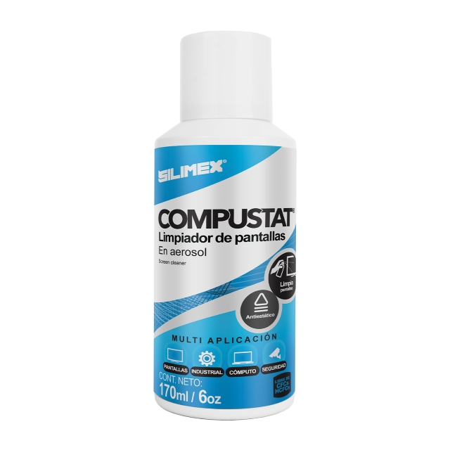 Silimex CompuStat Limpiador de Pantallas |170ml | COMPUSTAT
