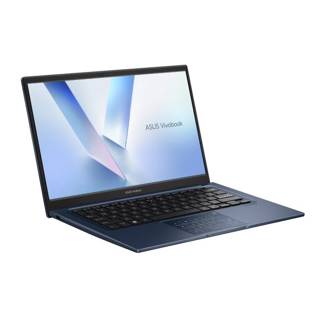 Laptop ASUS Vivobook X1404VA | Pantalla de 14" / FHD | Intel Core i7-1355U | Gráficos Integrados Intel | 12GB DDR4 | 512GB SSD | Windows 11 Home | Teclado en Inglés | Color Quiet Blue | X1404VA-I712512