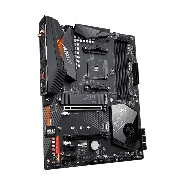 TARJETA MADRE GIGABYTE X570 AORUS ELITE WIFI - AM4 DDR4 WIFI - X570 AORUS ELITE WIFI