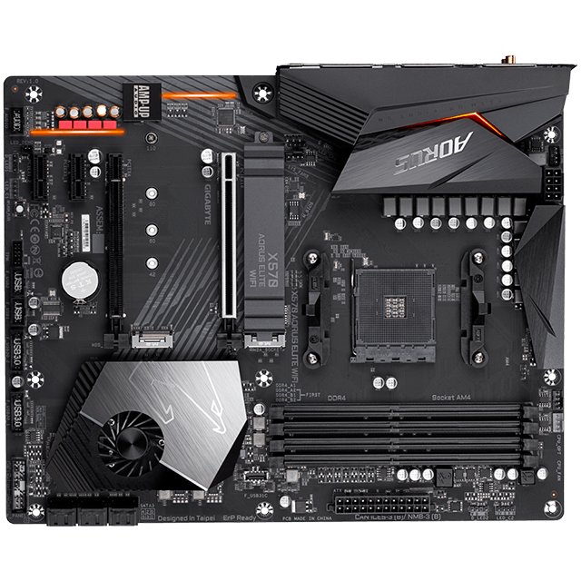 TARJETA MADRE GIGABYTE X570 AORUS ELITE WIFI - AM4 DDR4 WIFI - X570 AORUS ELITE WIFI