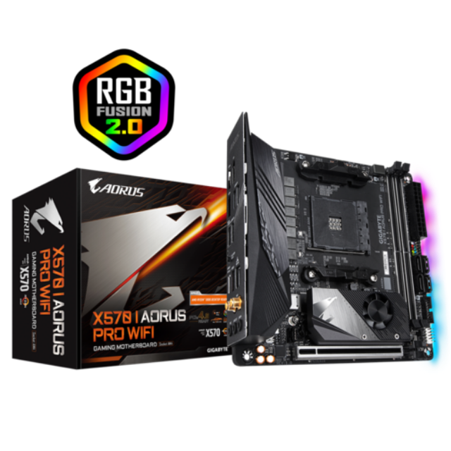 TARJETA MADRE GIGABYTE X570 I AORUS PRO WIFI (REV 1.0) MINI ITX DDR4 AM4 - X570 I AORUS PRO WIFI