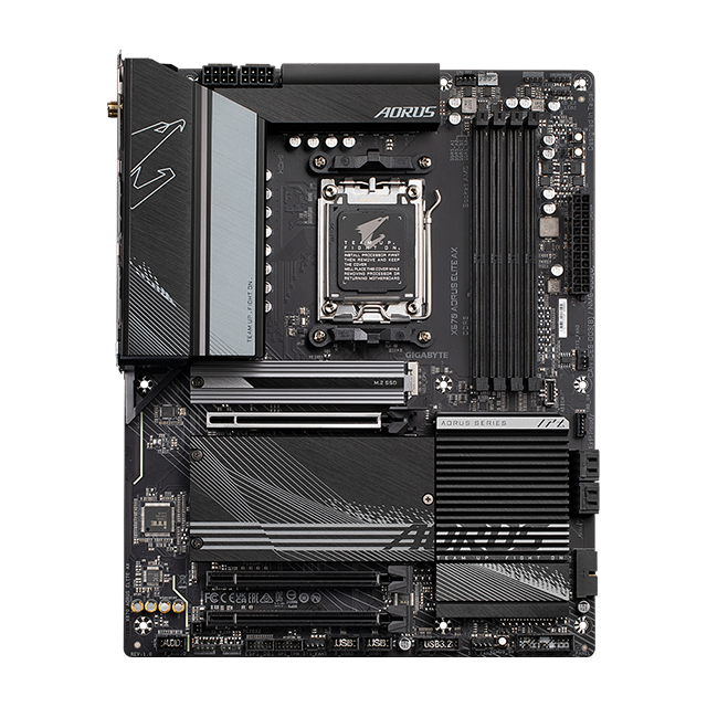 TARJETA MADRE GIGABYTE X670 AORUS ELITE AX - AM5 DDR5 WIFI 6 Y BLUETOOTH 5.2 - X670 AORUS ELITE AX