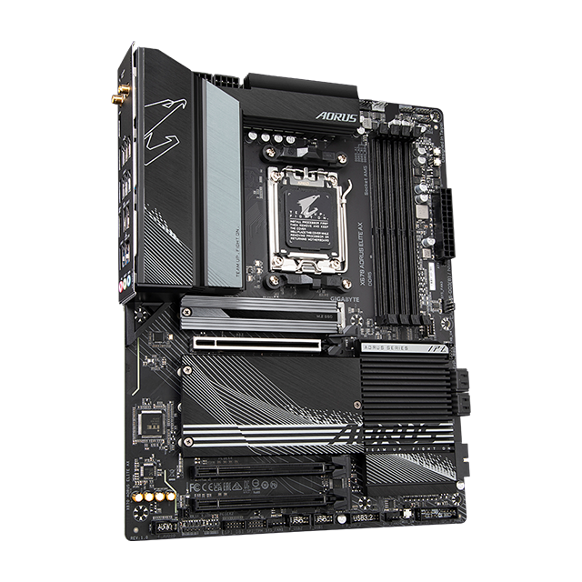 TARJETA MADRE GIGABYTE X670 AORUS ELITE AX - AM5 DDR5 WIFI 6 Y BLUETOOTH 5.2 - X670 AORUS ELITE AX