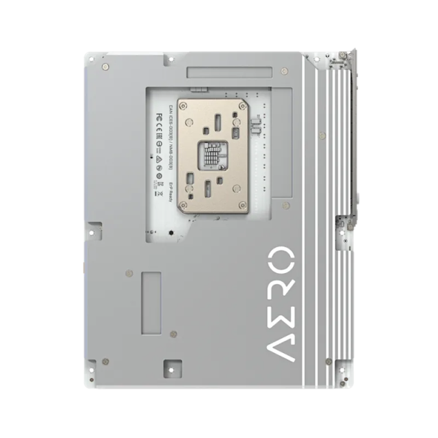 Tarjeta Madre GIGABYTE X870E AERO X3D WOOD | ATX | Socket AM5 | Chipset AMD X870E | DDR5 (Hasta 256GB) | 1 X HDMI / 2 x USB-C | Wi-Fi 7 | Bluetooth 5.4 | Detalles de Madera | Blanco | X870E AERO X WOOD
