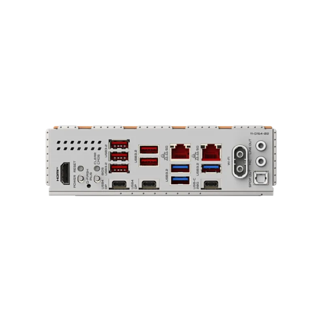 Tarjeta Madre GIGABYTE X870E AERO X3D WOOD | ATX | Socket AM5 | Chipset AMD X870E | DDR5 (Hasta 256GB) | 1 X HDMI / 2 x USB-C | Wi-Fi 7 | Bluetooth 5.4 | Detalles de Madera | Blanco | X870E AERO X WOOD