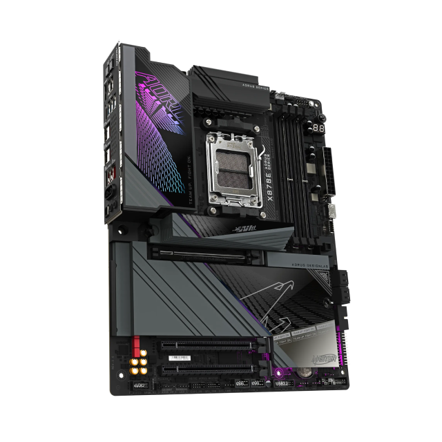 Tarjeta Madre GIGABYTE X870E AORUS MASTER | ATX | Socket AM5 | Chipset AMD X870E | DDR5 / Hasta 256 GB / 8600Mhz | HDMI / DisplayPort | X870E AORUS MASTER