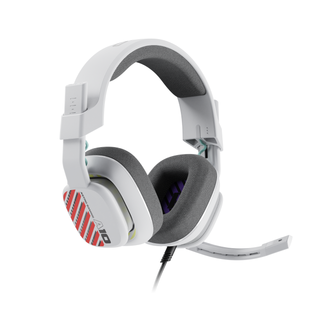 Diadema Alámbrica Logitech Astro A10 | Blanco | Micrófono unidireccional | Para Xbox Series X/S | PC/MAC | Switch | 939-002051