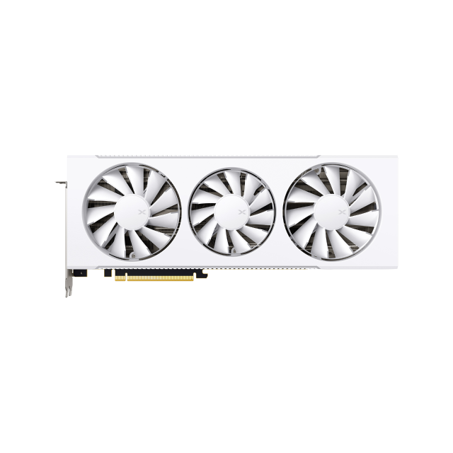 Tarjeta de Video XFX Quicksilver | AMD Radeon RX 7800 XT | Tarjeta Gráfica Magnética Para Juegos | 16 GB | GDDR6 | Blanca | RX-78TMAIRW9