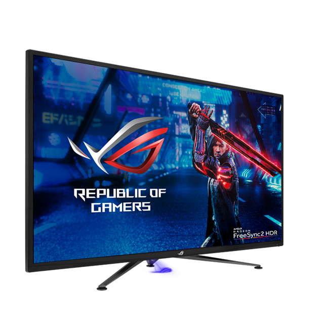 Monitor ASUS ROG Strix XG438Q | 43" | 4K | VA | 120Hz | 4ms (GTG) | HDR10 | 10bits | HDMI 2.0/DP 1.4 | Adaptive Sync | Bocinas | ROG Strix XG438Q