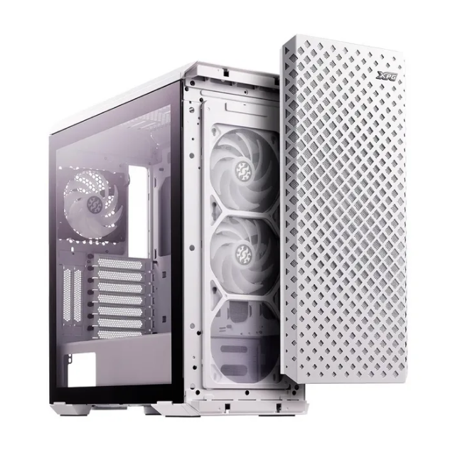 GABINETE ADATA XPG DEFENDER PRO BLANCO E-ATX (3 VENTILADORES ARGB PREINSTALADOS) / DEFENDER PRO-WHCWW