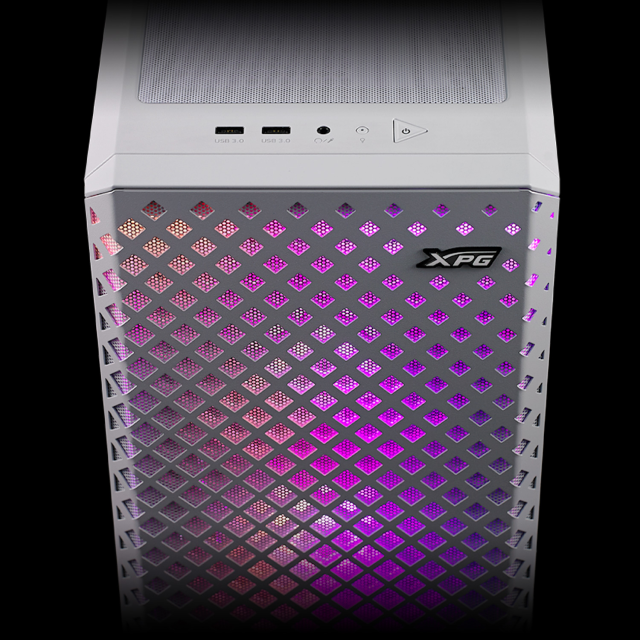 GABINETE ADATA XPG DEFENDER PRO BLANCO E-ATX (3 VENTILADORES ARGB PREINSTALADOS) / DEFENDER PRO-WHCWW