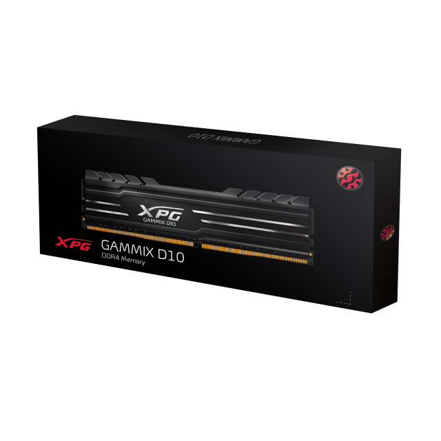 MEMORIA RAM DDR4 16GB 3200MT/s ADATA XPG GAMMIX D10 NEGRO | AX4U320016G16A-SB10