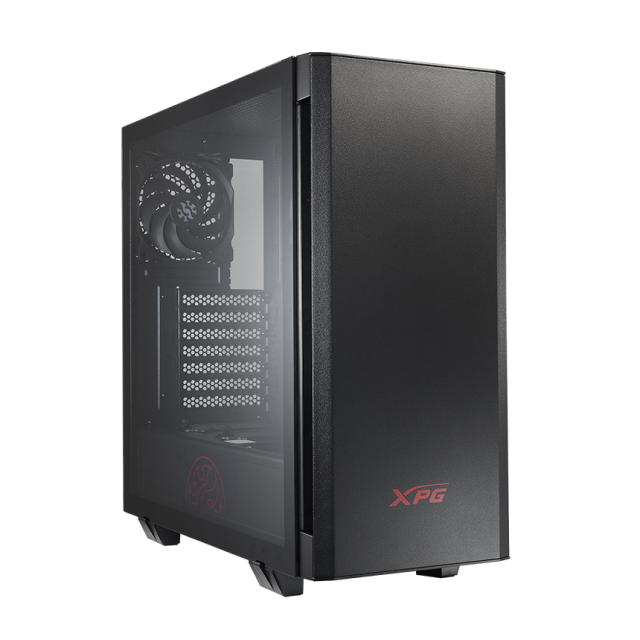 GABINETE ADATA XPG INVADER NEGRO ATX (2 VENTILADORES ARGB PREINSTALADOS) / INVADER-BKCWW