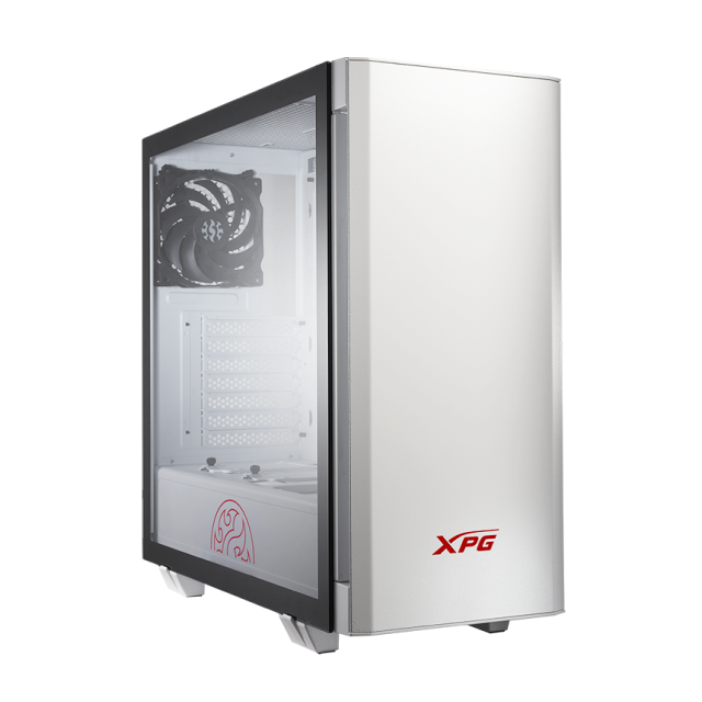 Gabinete ADATA XPG Invader | Color blanco | ATX | 2 ventiladores ARGB preinstalados | INVADER-WHCWW