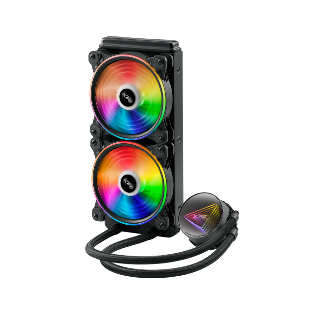 Enfriamiento Líquido ADATA XPG Levante X240 | 240mm | RGB | AM5/LGA1700 | LEVANTEX240-BKCWW