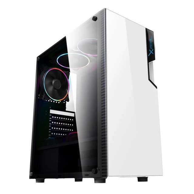 Gabinete XZeal XZ130 | ATX | Micro-ATX | Mini-ITX | Blanco | XZCGB06W