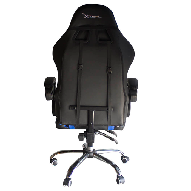 SILLA GAMER XZEAL XZ05 COLOR AZUL | VINIPIEL | XZSXZ05