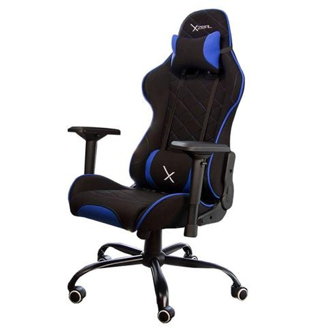 SILLA GAMER XZEAL XZ25 | NEGRA-AZUL | XZSXZ25A