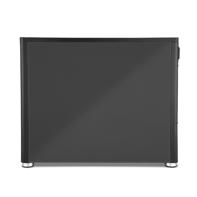 Gabinete Yeyian Hussar | Mini-Tower | Micro-ATX / Mini-ITX | USB 3.0 | 1 Ventilador Instalado | Sin Fuente | Negro | YCM-ATXAW-01