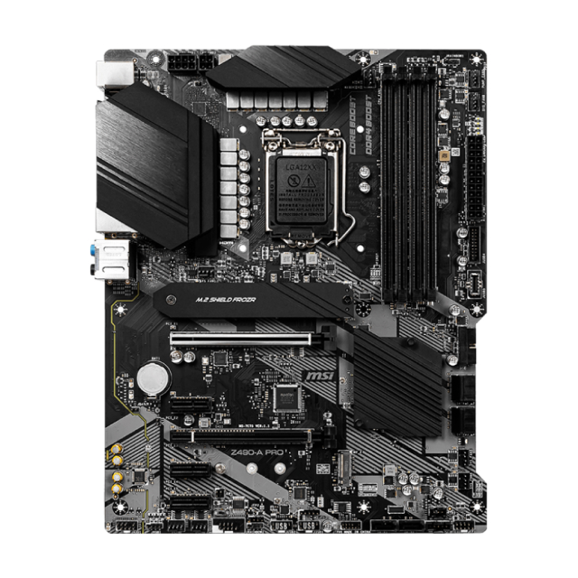 Tarjeta Madre MSI Z490-A PRO | ATX | LGA 1200 | Intel Z490 | DDR4 (Hasta 128GB) | Negro | Z490-A PRO