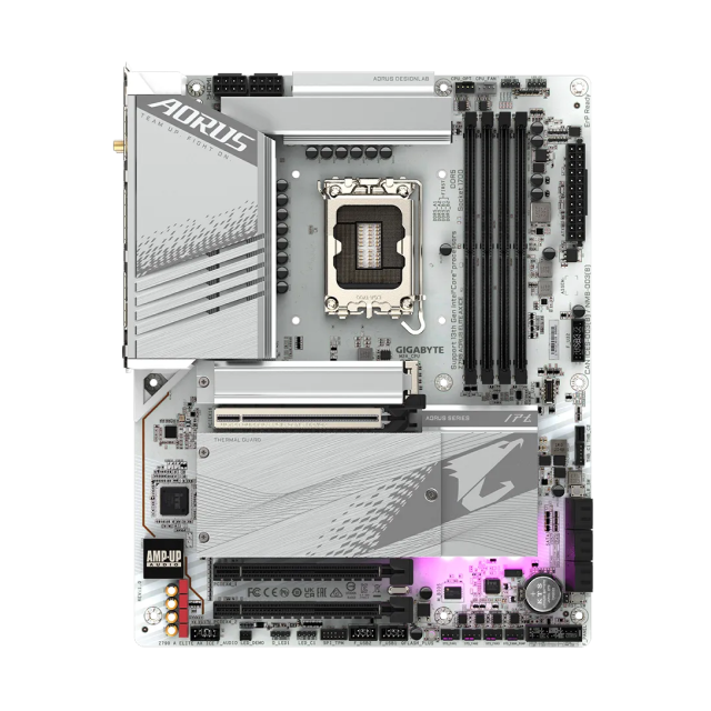 Tarjeta Madre Gigabyte Z790 AORUS ELITE AX ICE 1.0 | ATX | LGA1700 | Intel Z790 | DDR5 | HDMI x1 | DisplayPort x1 | Z790 AORUS ELITE AX ICE 1.0