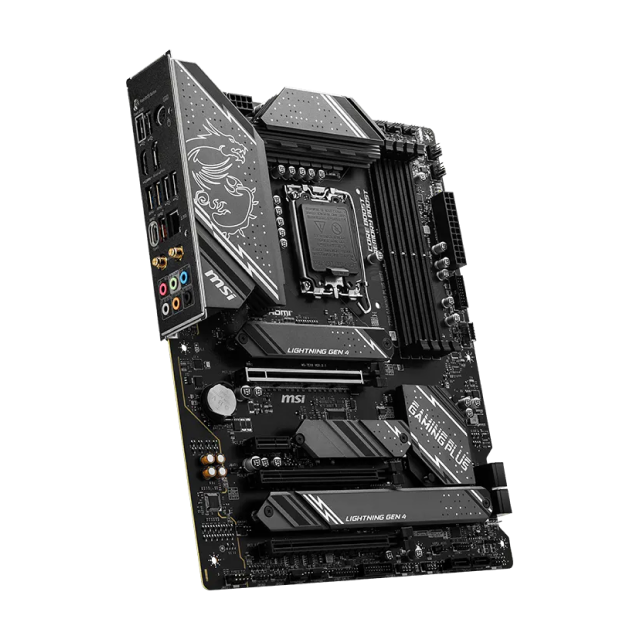 Tarjeta Madre MSI Z790 GAMING PLUS WIFI | ATX | Socket LGA 1700 | Chipset Intel Z790 | 4 x DDR5 (Hasta 256GB) | 1 x HDMI / 1 x DisplayPort | Wi-Fi 6E | Bluetooth 5.3 | Negro | Z790 GAMING PLUS WIFI