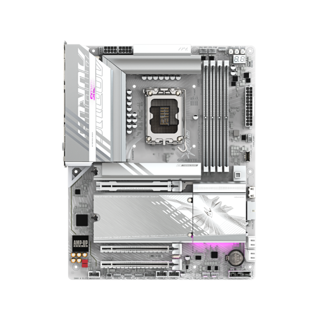 Tarjeta Madre Gigabyte Z890 AORUS ELITE WIFI7 ICE | ATX | Intel Z890 | LGA1851 | DDR5 256GB(Máx) | HDMI / DisplayPort | Wi-Fi 7 / Bluetooth 5.4 | Z890 AORUS ELITE WIFI7 ICE