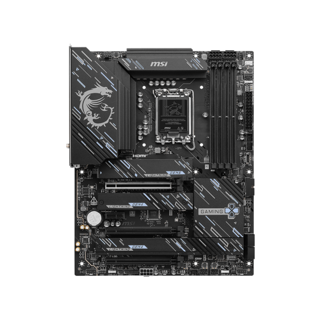 Tarjeta Madre MSI Z890 Gaming Plus WIFI | ATX | Intel Z890 | LGA 1851 | DDR5 256 (Máx) | HDMI / DP / Thunderbolt | Wi-Fi 7 / Bluetooth 5.4 | Z890 GAMING PLUS WIFI