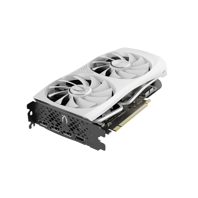 Tarjeta de video Zotac Gaming Twin Edge RTX 4060 Ti | 8GB | OC | Color blanco | ZT-D40610Q-10M