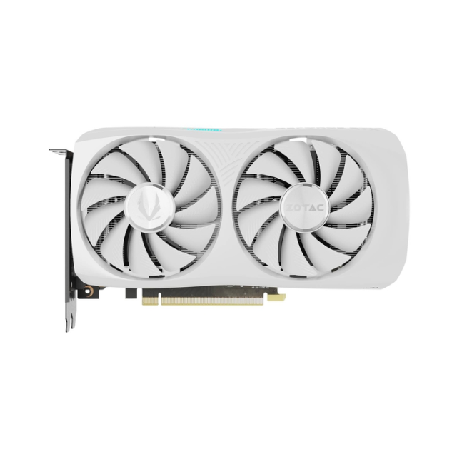 Tarjeta de video Zotac Gaming Twin Edge RTX 4060 Ti | 8GB | OC | Color blanco | ZT-D40610Q-10M