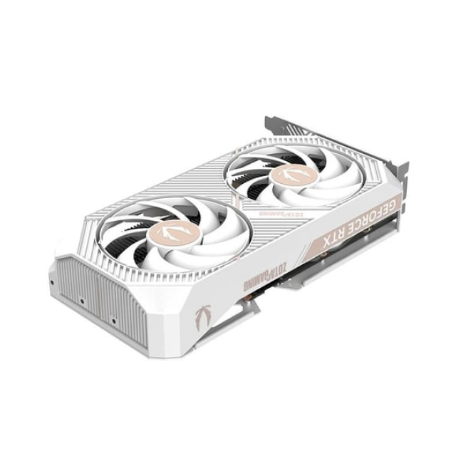 Tarjeta de Video ZOTAC GAMING GeForce RTX 5060 Twin Edge OC White Edition | 8GB GDDR7 | PCI Express 5.0 | 128 Bits | Blanco | ZT-B50600Q-10M