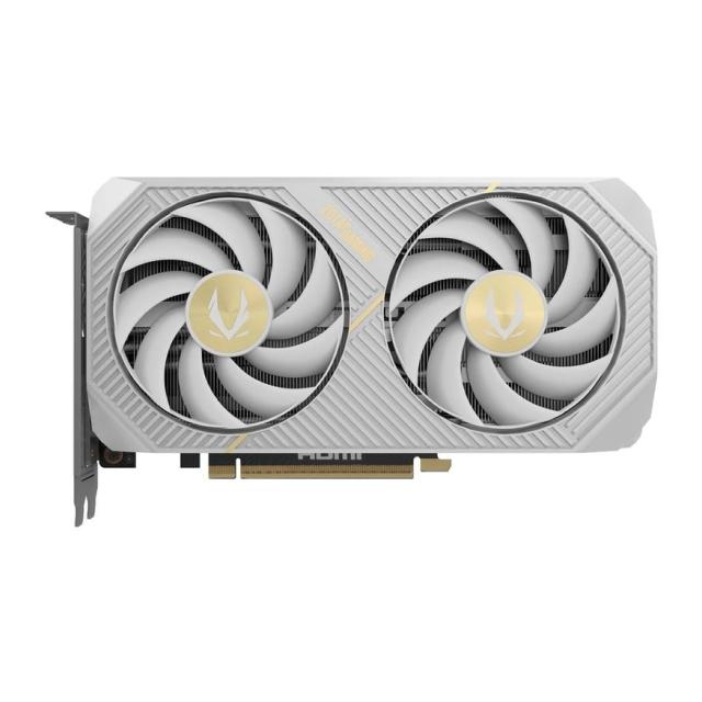 Tarjeta de Video ZOTAC GAMING GeForce RTX 5060 Ti 16GB Twin Edge OC White Edition | 16GB GDDR7 | PCI Express 5.0 | 128 Bits | Blanco | ZT-B50620Q-10M