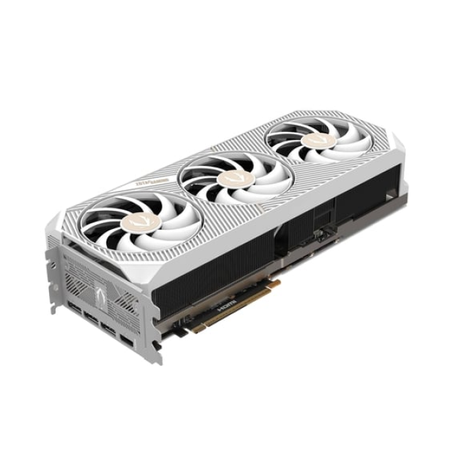 Tarjeta de Video NVIDIA RTX 5090 ZOTAC SOLID OC White Edition | 32GB GDDR7 | 1x HDMI / 3x DisplayPort | PCI Express 5.0 | Blanco | ZT-B50900Q-10P