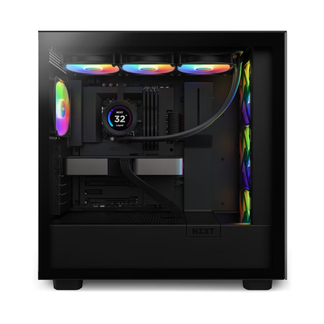 Enfriamiento Liquido NZXT Kraken Elite 360 RGB (2023) | Negro | 360mm | 3 Ventiladores RGB | Pantalla LCD | RL-KR36E-B1