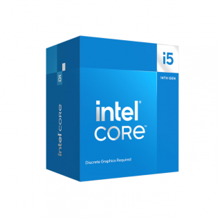 Procesador Intel Core i5-14400F | 10 Núcleos | 16 Hilos | 2.5 GHz / 4.7 GHz (Máx) | LGA1700 | (Requiere Tarjeta de Video) | BX8071514400F 