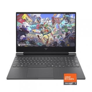 Laptop HP Victus | 15.6" FHD | IPS | AMD Ryzen 7 7445HS | RTX 4050 6GB GDDR6 | 16GB de RAM DDR5 | SSD 512GB | Windows 11 Home | Plateado | 15-fb3093dx (BM4X8UA)