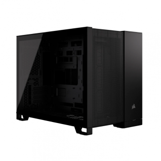 Gabinete Corsair 2500D AIRFLOW | Mini-ATX / Mini-ITX | Back Connect | Cristal Templado | Color Negro | CC-9011263-WW