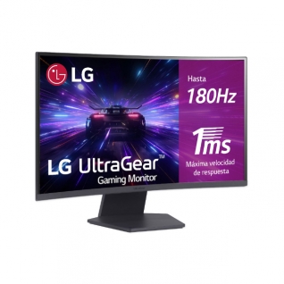 Monitor Curvo LG UltraGear | 27" | QHD | 2560 x 1440 (VA) | 180 Hz | 1 ms (GtG) | FreeSync | 27GS60QC-B